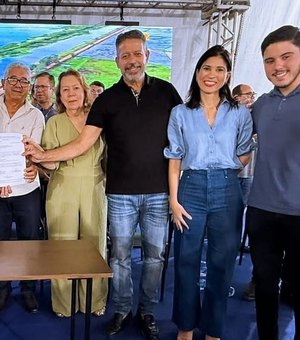 Obra de nova ponte viabilizada por Arthur Lira liga comunidades rurais em Igreja Nova