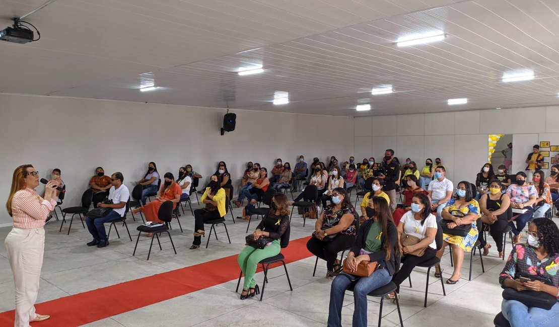 Lagoa da Canoa através da Secretaria de Educação realiza ação em culminância do setembro amarelo