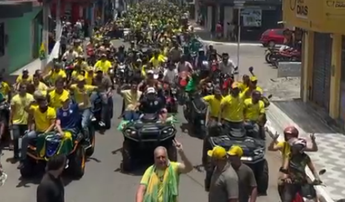 Alfredo Gaspar escolhe Arapiraca para encerrar campanha como vice de Flávio Bolsonaro