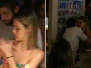Chay Suede e Laura Neiva são flagrados aos beijos em Noronha