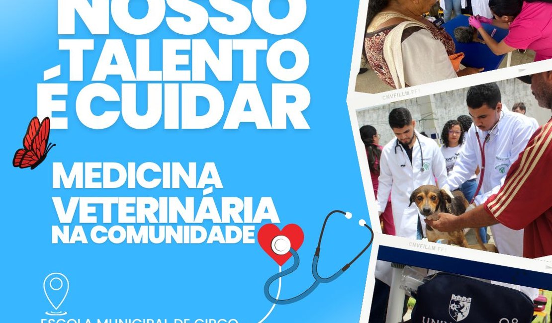 Prefeitura de Arapiraca oferece atendimento veterinário gratuito para pets neste sábado (1º)