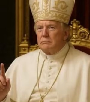 Casa Branca posta Trump como papa e seguidores apontam ofensa à religião