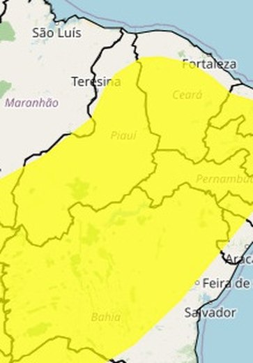 Inmet alerta para baixa umidade em 32 municípios de Alagoas