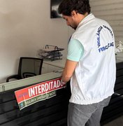 Vigilância Sanitária interdita clínica odontológica no bairro do Clima Bom, em Maceió