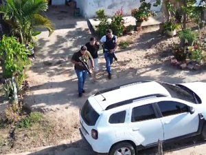 [Vídeo] Acusado de matar idoso com golpes de facão em Arapiraca é preso em Coruripe