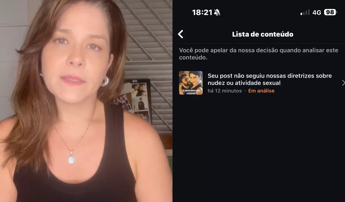 Samara Felippo tem fotos apagadas de rede social por suposta nudez infantil e se indigna: 'Que loucura'