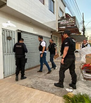 Polícia Civil deflagra megaoperação de combate a vários crimes nos quatro cantos de Alagoas