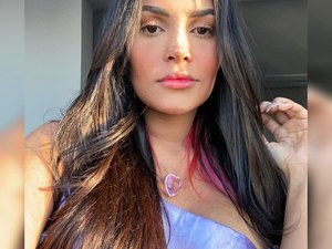 Flayslane engata namoro com modelo de 24 anos