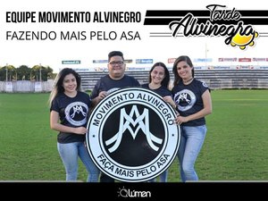 Apaixonados pelo ASA, torcedores promovem uma Tarde Alvinegra  