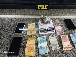 PRF prende três pessoas por tráfico de drogas e associação criminosa em União dos Palmares