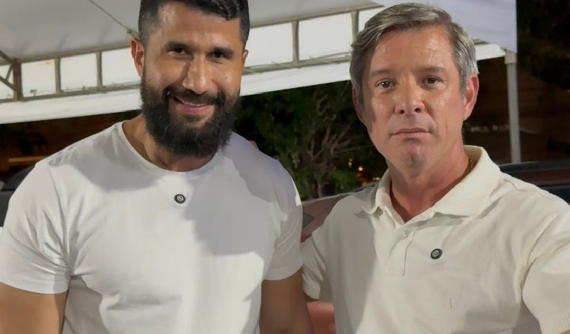 Cabo Bebeto e Fábio Costa cumprem agenda neste sábado em Santana do Ipanema