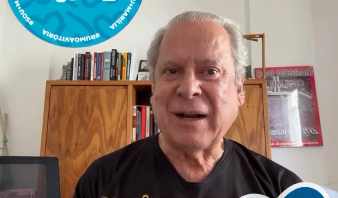 Em vídeo, ex-ministro Zé Dirceu pede voto para Marília Albuquerque