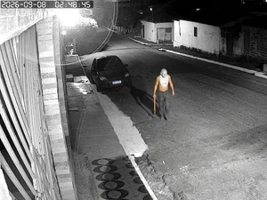 Câmeras flagram suspeito por estupro seguido de morte de homem em Igaci