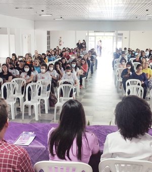 Seminário Interdisciplinar discute rede de apoio para enfrentamento à violência contra a mulher, em Palmeira