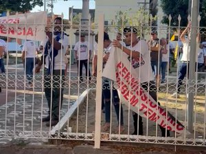 Permissionários da Ceasa denunciam bloqueio durante protesto em Maceió