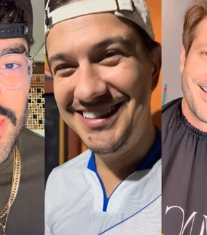 Sertanejos fazem piada após sinuca: “Apanhou mais que o Luan do Dado”
