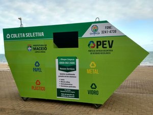 Maceió vai ganhar novos pontos para coleta seletiva