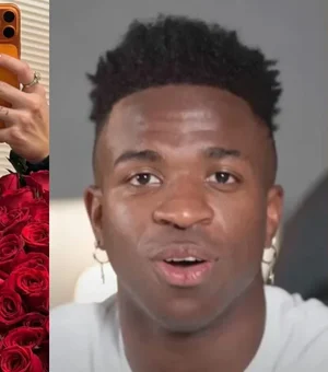 Virginia comemora 1 mês de namoro com Vini Jr. e ganha surpresa