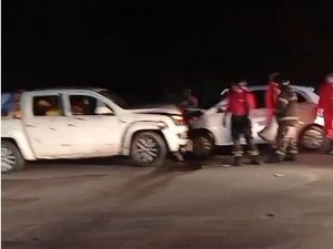 Colisão frontal é registrada na ladeira do Catolé em Maceió