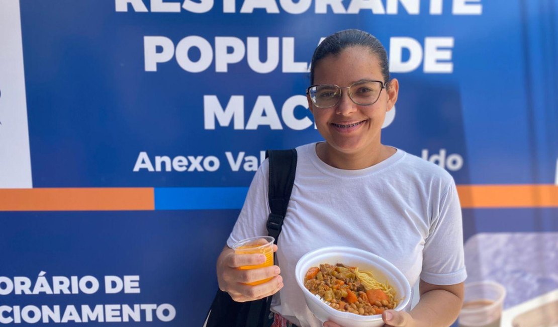 Pontos do pague e leve do Restaurante Popular estarão fechados no Dia do Servidor