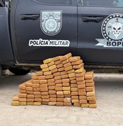 Idoso é preso com 100 kg de maconha no Francês, em Marechal Deodoro