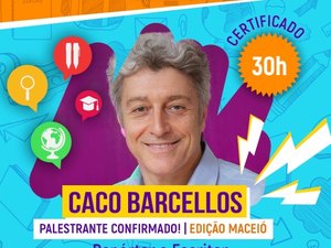 Repórter Caco Barcellos é presença confirmada no Feirão do Estudante