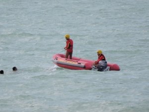 Mulher com sinais de embriaguez é socorrida de afogamento