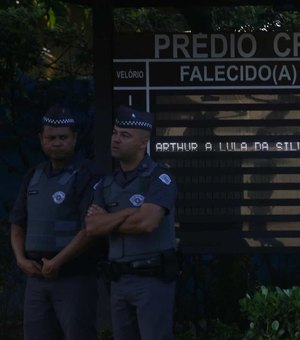 PMs armados em velório de neto de Lula incomoda familiares