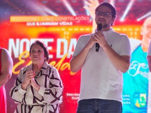 Eduardo Bulhões reforça valorização dos professores e promete pagar precatórios