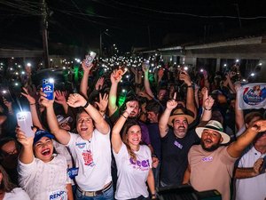 Atalaia dá recado nas ruas e reforça liderança de Ceci na passagem da caravana de Renan Filho