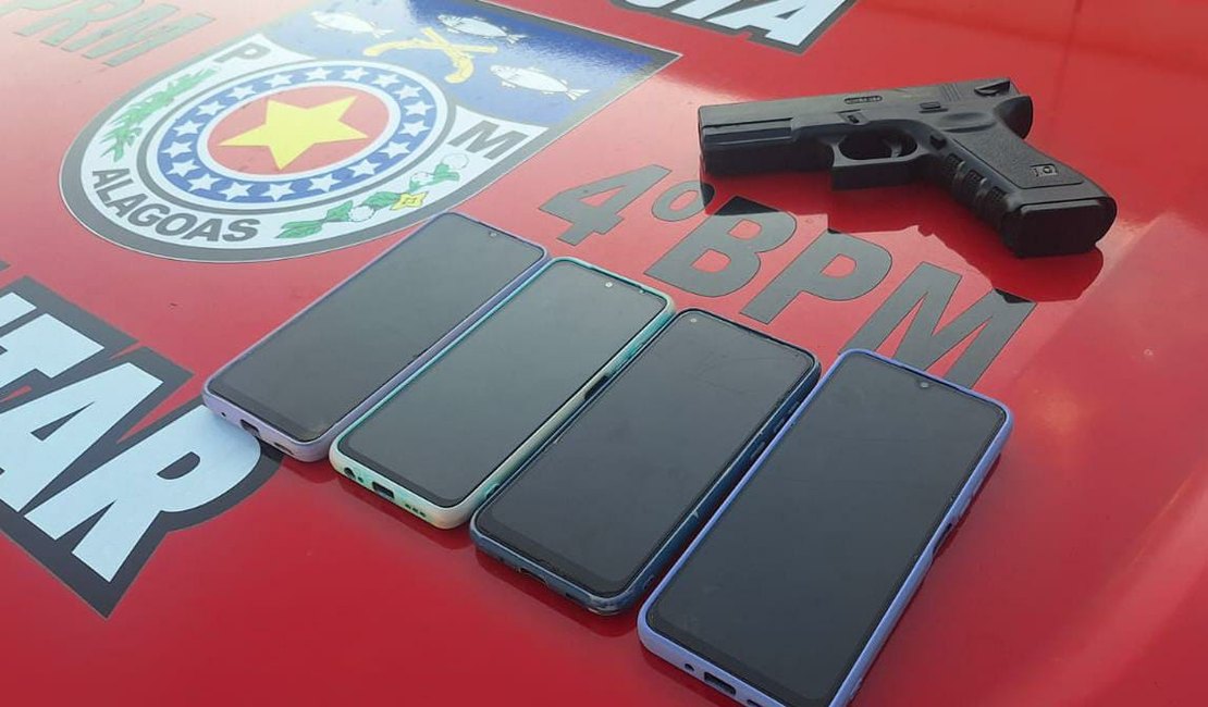 Dupla é presa após realizar arrastão no bairro Pinheiro, em Maceió