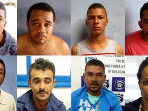 Operação prende oito pessoas em Lagoa da Canoa e Girau do Ponciano