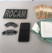 Polícia apreende 500g de cocaína que daria um lucro de R$ 75 mil para o tráfeco em Arapiraca