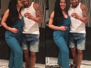 Mulher Moranguinho está grávida de Naldo