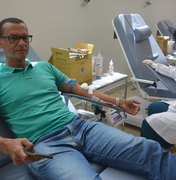 Hemoal leva equipes itinerantes para coletar sangue em Arapiraca e São Miguel dos Campos neste sábado (7)