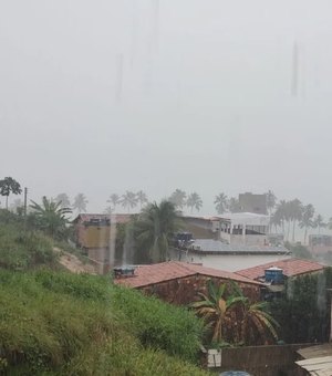 Inmet renova alerta de chuvas para 34 municípios alagoanos