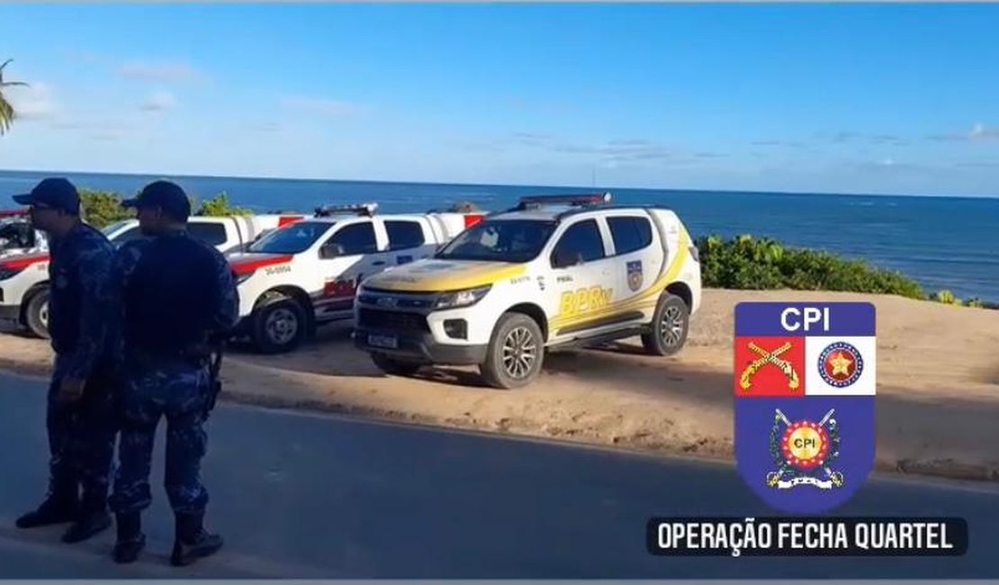 Fecha Quartel: policiais fazem operação Japaratinga
