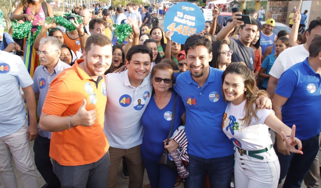 Rodrigo Valença lança candidatura ao lado de Rodrigo Cunha em São José da Laje