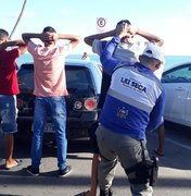 Lei Seca flagra cinco condutores sob efeito de álcool em Maceió