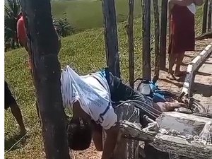 Motociclista morre após colidir violentamente contra poste no município de Ibateguara