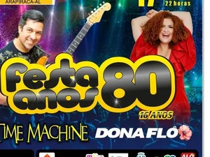 Festa Anos 80 chega à 16ª edição com vendas aceleradas e expectativa de casa cheia em Arapiraca