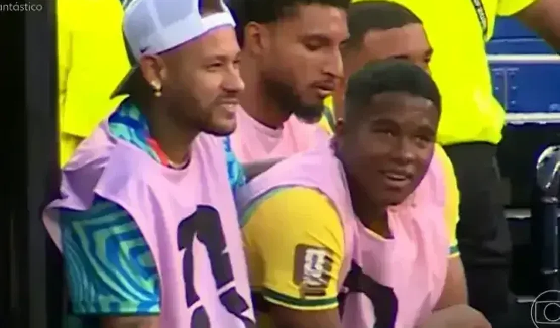 Dublagem revela desabafo de Endrick com Neymar em estreia do Brasil