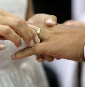 No altar: Número de casamentos aumenta 36,5% em Alagoas