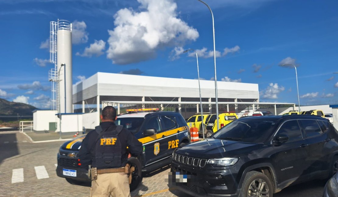 PRF prende homem por receptação de veículo em Canapi, Sertão de Alagoas