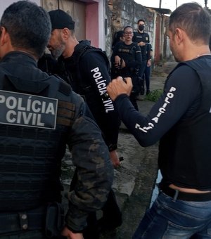 Polícia deflagra megaoperação de combate à criminalidade em Maceió e cidades do interior