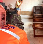 Defesa Civil investiga rachaduras em imóveis no bairro do Farol, em Maceió
