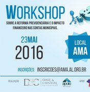 AMA oferece workshop sobre a reforma previdenciária e o impacto nas contas municipais