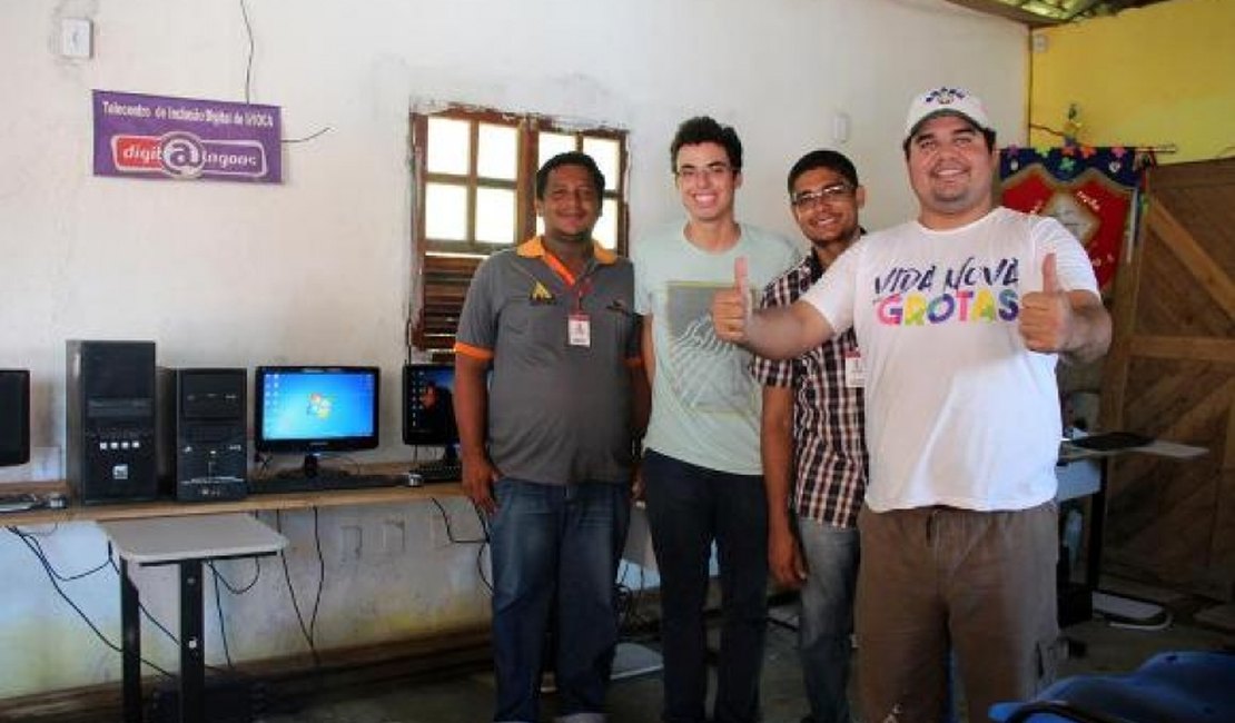 Secti inicia revitalização dos telecentros do estado de Alagoas