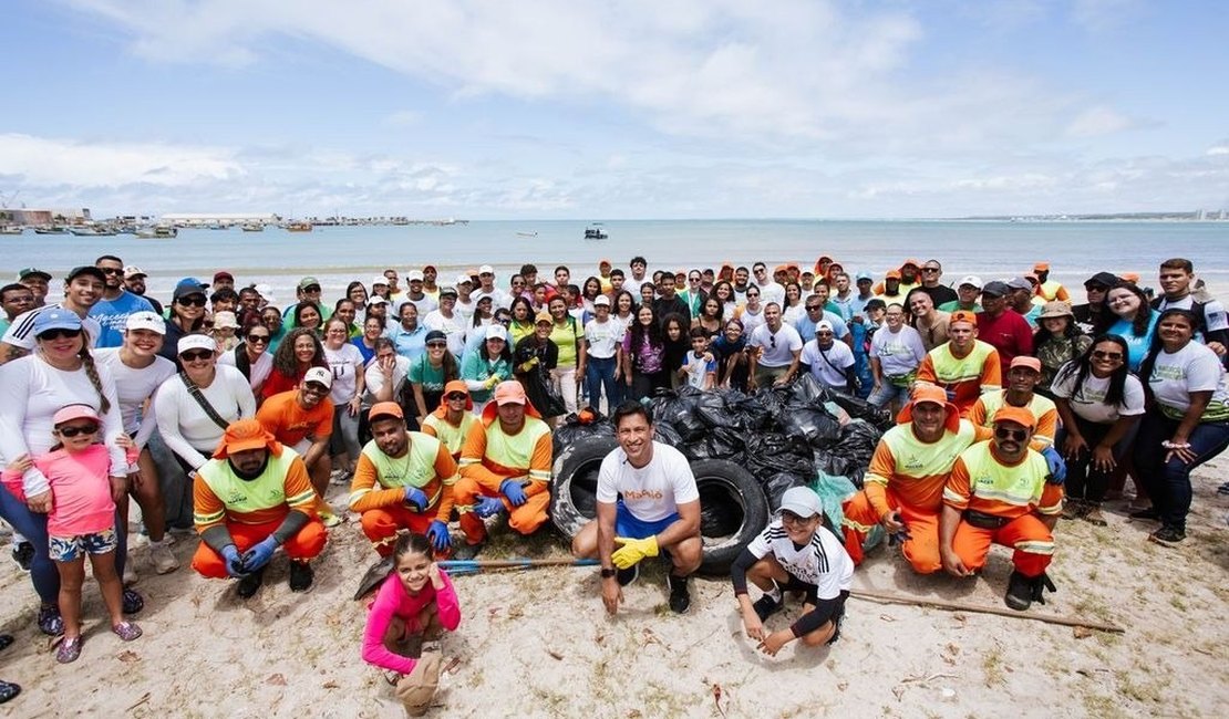 Prefeitura de Maceió participa de ação limpeza de praias, rios e mangues