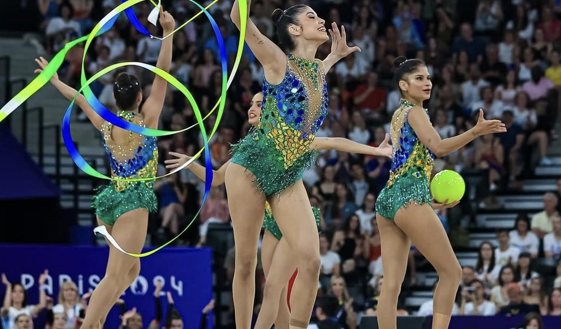 Alagoana Duda Arakaki conquista prata inédita no Mundial de Ginástica Rítmica